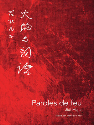 cover image of Paroles de feu